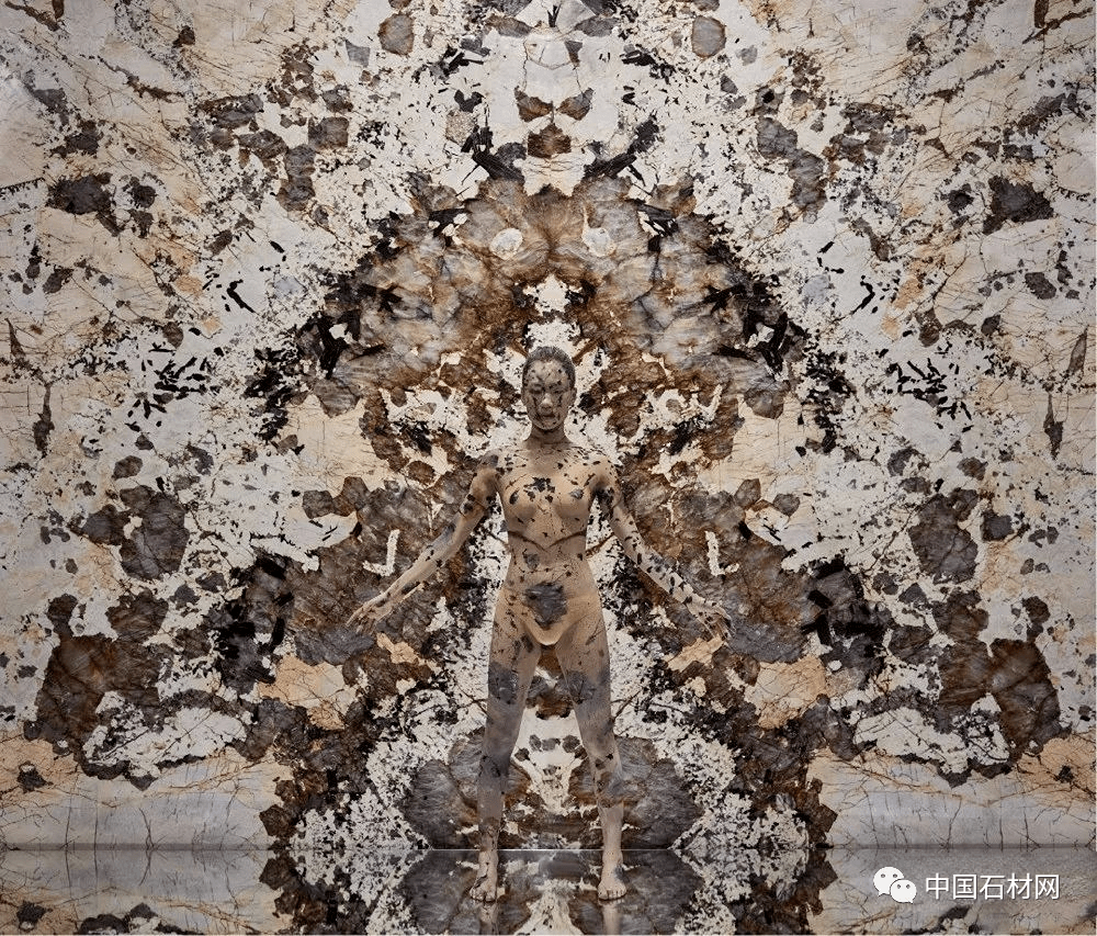 石材与人体彩绘的艺术巨作,视觉冲击up! 石材与人体彩绘的艺术巨作,视觉冲击up!