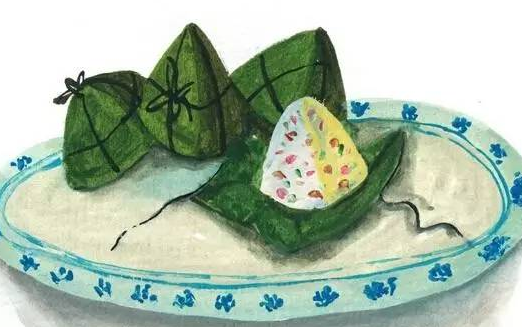 五月五过端午吃粽子蘸白糖下一句是什么?