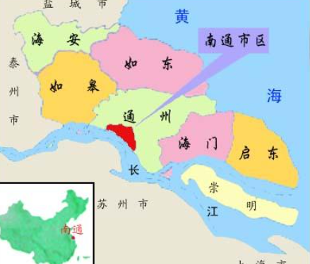 启东是南通的吗?