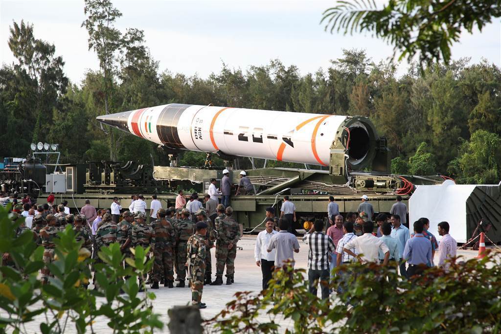 印度装备志——烈火5远程弹道导弹导弹