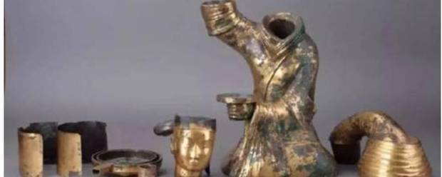 西汉长信宫灯出土于什么地方 西汉长信宫灯出土于什么地方