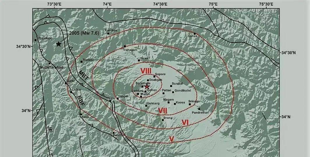 历史上的今天：1885年克什米尔强震 1998年阿富汗北部6.5级地震