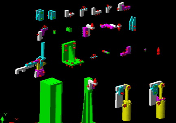 汽车自动化焊装夹具设计 汽车自动化焊装夹具设计