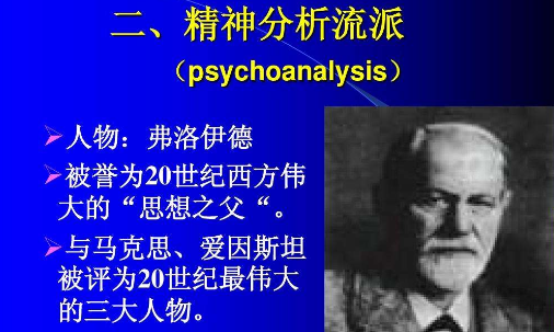 精神分析学派的创始人是谁？