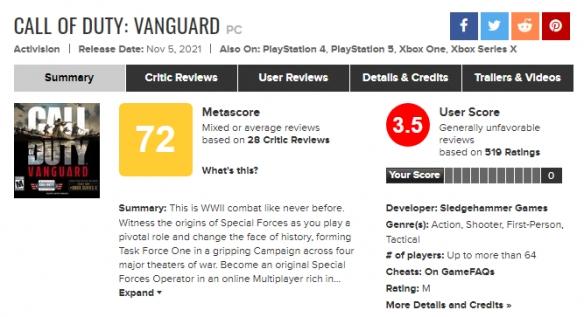 你为啥不买《先锋》?《使命召唤》老玩家给出答案 使命与召唤下载_使命召唤8生存模式_天天酷跑召唤老玩家