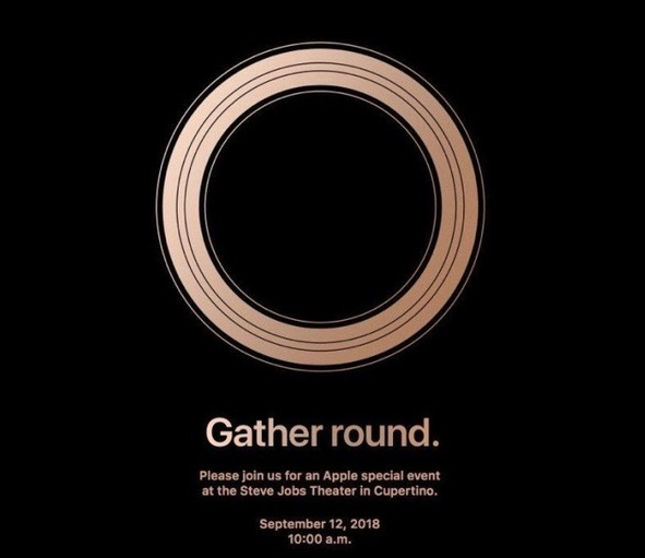 苹果官方宣布2018新品发布会时间:苹果发布会邀请函撞脸了美的电磁炉