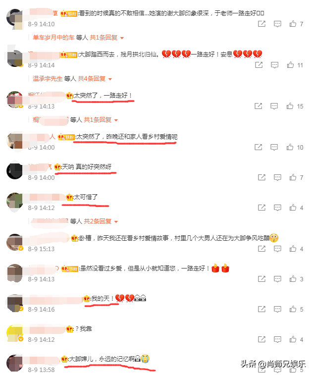 乡村爱情演员去世_乡村爱情演员悼念_乡村爱情已逝演员