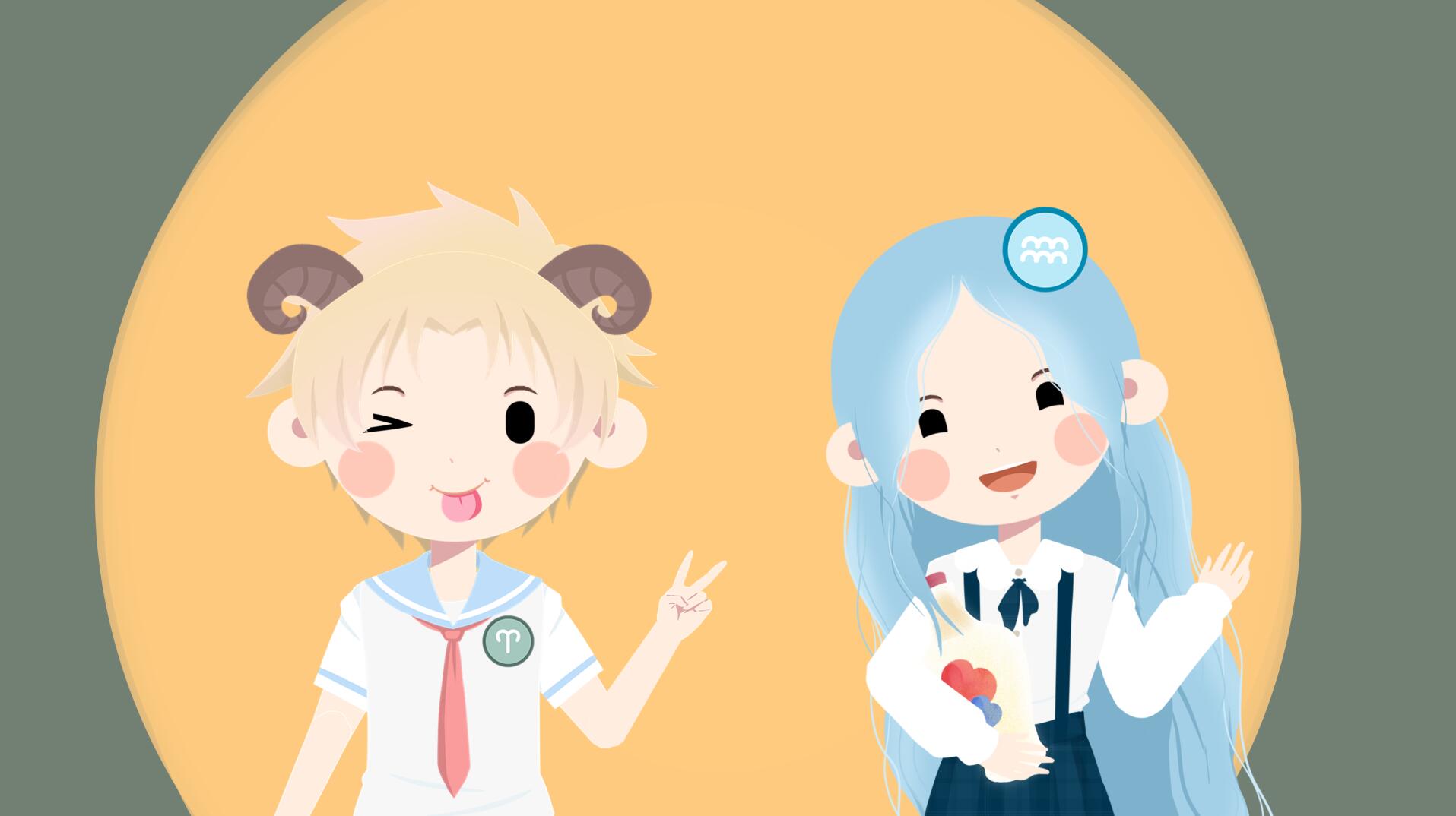 星座配对准不准啊?双鱼白羊的人和最什么座的人配啊 ? 星座配对_星座配对查询男女婚姻_星座配