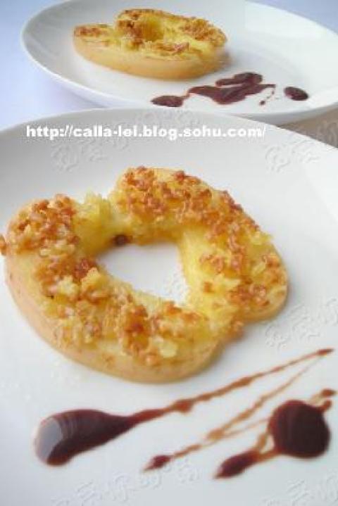 香酥苹果心做法