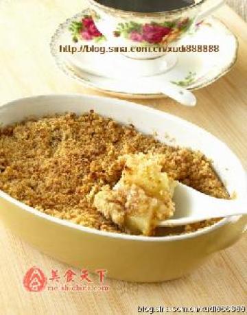 平安夜为什么吃苹果-英式香酥烤苹果做法