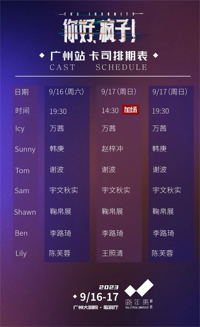 饶晓志导演,万茜、韩庚领衔主演,悬疑话剧《你好,疯子! 领衔主演什么意思_领衔主演_领衔主演和特别主演有啥区别