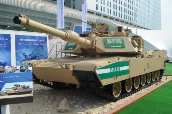 沙特陆军M1A2SA主战坦克 