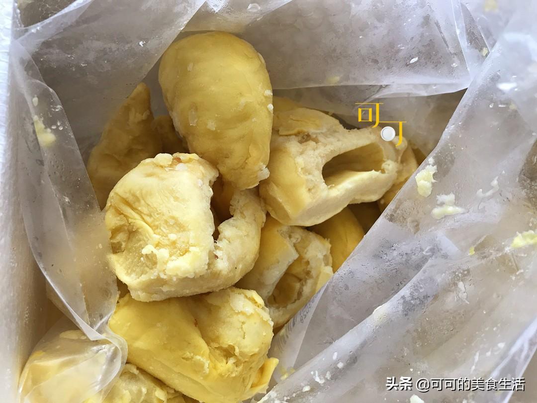 一公斤榴莲肉130元钱,一大袋够吃一个月,你觉得划算吗? 榴莲肉放冰箱可以放几天_榴莲肉_榴莲肉可以冷冻保存吗