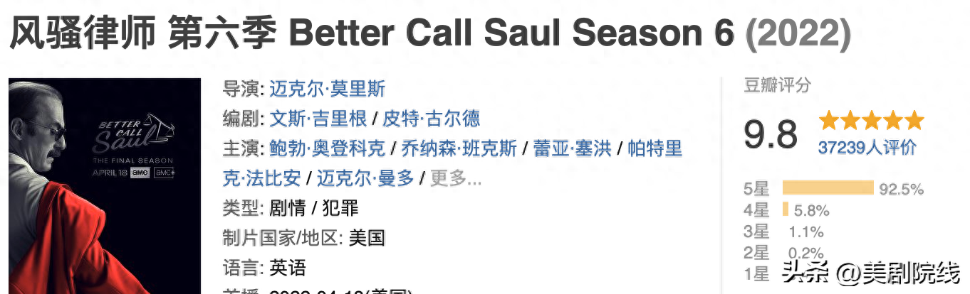 豆瓣9.8分完结,不愧是王牌美剧 美剧英雄_美剧天堂_美剧