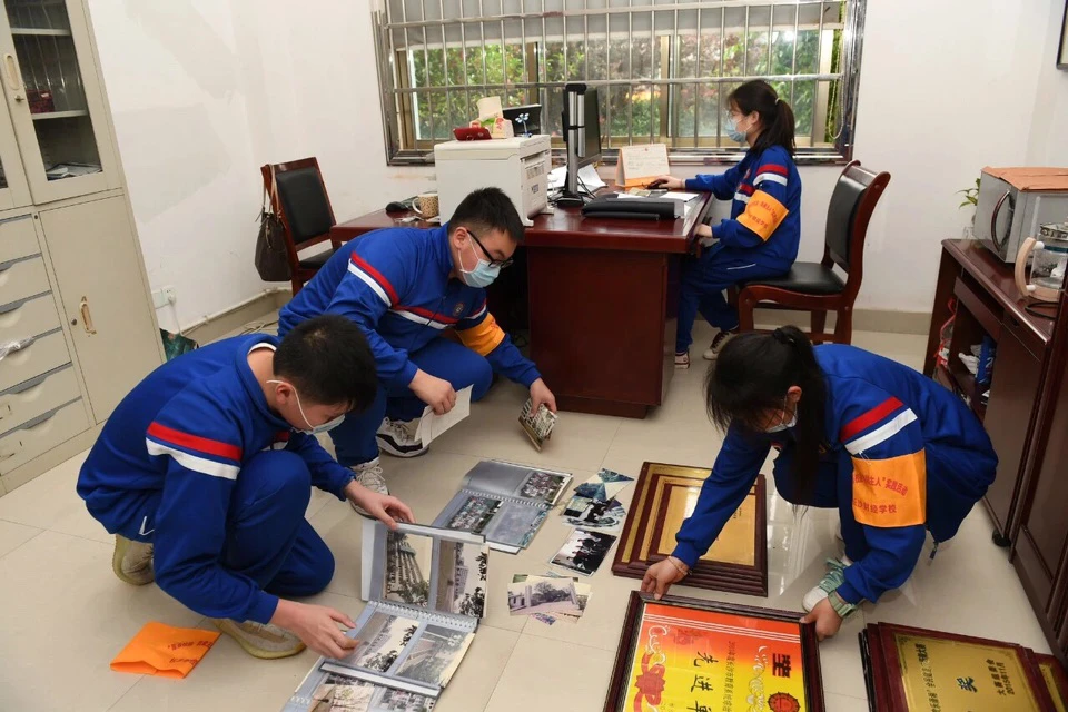 停课一周、没有作业,长沙这些中学生变身劳动者服务校园 长沙财经学校_长沙财经学校怎么样2020_长沙财经学校好吗排名第几